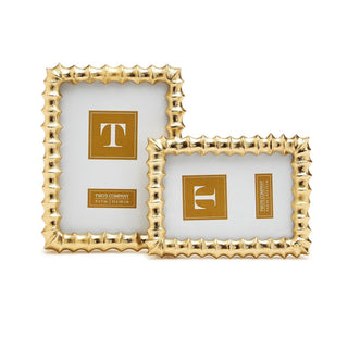 Gold Wave Photo Frame