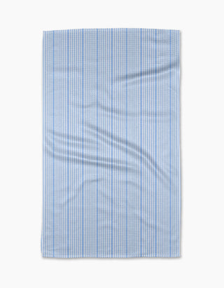 Geometry - Soft Summer Blue Tea Towel