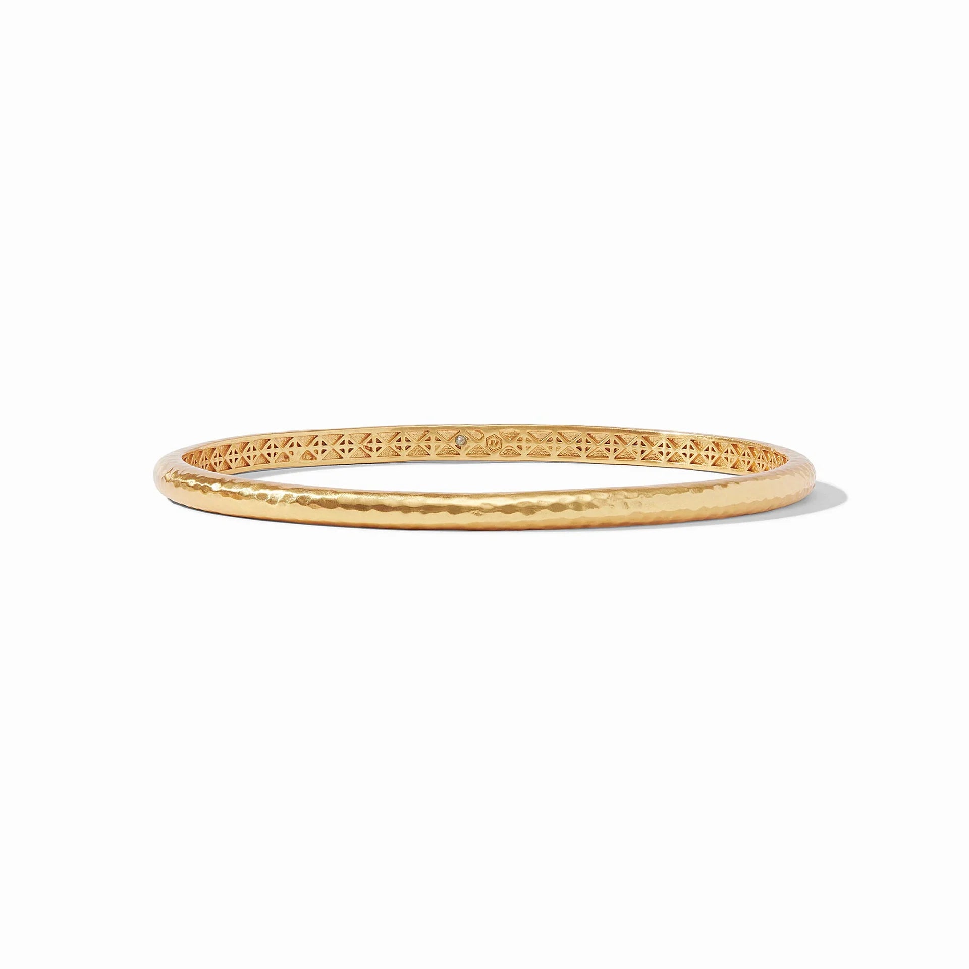 GURHAN Hoopla Gold Bangle Bracelet, 5.5mm Wide, with Diamond