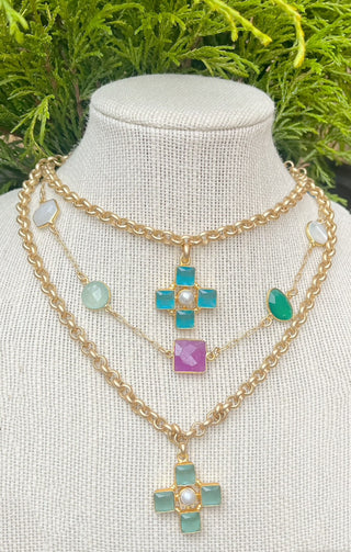 Blue Betty Necklace