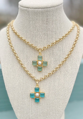 Aqua Betty Necklace