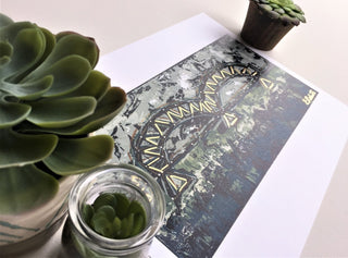 "Bridge Over Travelled Waters" Print
