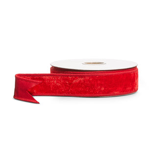 Red Velvet Wired Ribbon