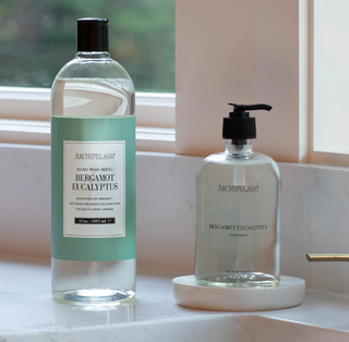 Bergamot Eucalyptus Glass Bottle Hand Wash