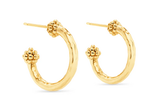 Berry Small Hoop Earrings