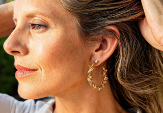 Meadow Grande Hoop Earrings