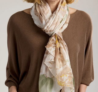 Bruna Rectangular Silk Scarf