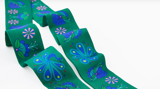 Twilly Scarf Green Birdie