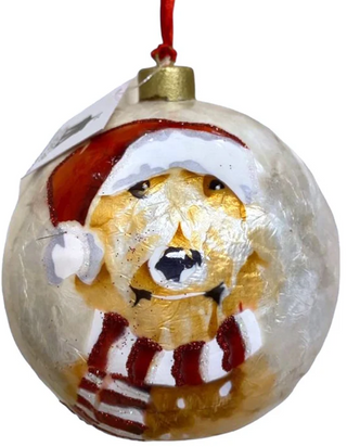 Hand-painted Dog Ornaments