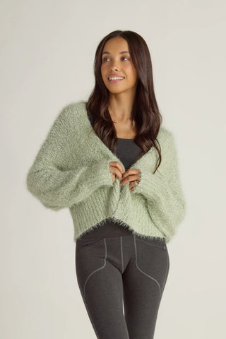 Bamboo Plush Bed Jacket Sweater