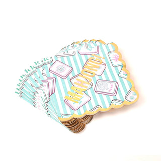 Mahjong Paper Beverage Napkins