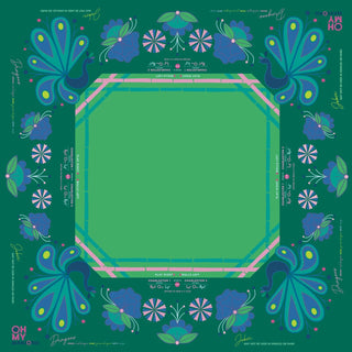Birdie Green Mahjong Mat