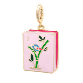 Mahjong Tile Pendant Charm