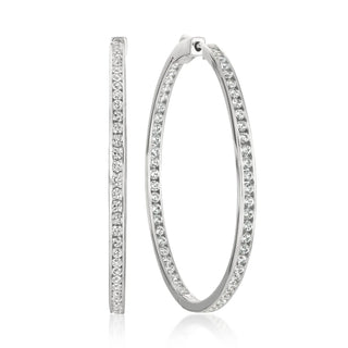 Inside Out Hoop Earring - Medium