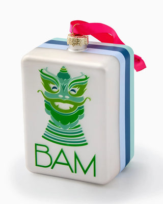 Mint Dragon Holiday Ornament