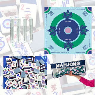 Preppy Soiree Mahjong Mat