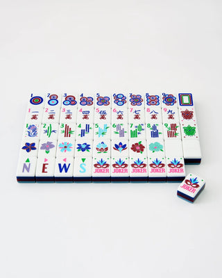 Preppy Soiree Mahjong Tile Set