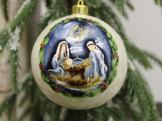 Holy Family Midnight Sky Ornament