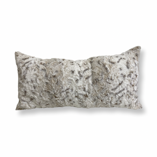Snowy Owl Lumbar Pillow