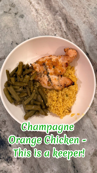 Champagne Orange Chicken: An Easy Grilled Chicken Breast Recipe
