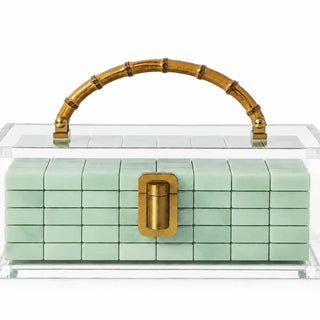 Tradewind Mahjong Tiles - Mint & Sea