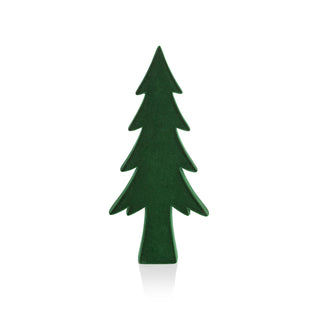 Green Flocked Tree