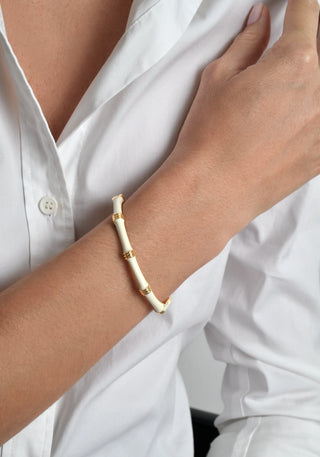 Bamboo Hinged Bangle
