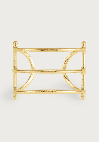 Cheval Bit Cuff - Gold