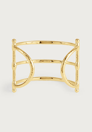 Cheval Bit Cuff - Gold