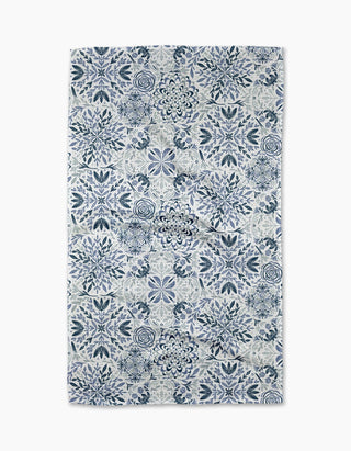 Geometry - Floral Medallions Tea Towel