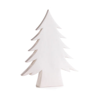 Teton White Ceramic Tree