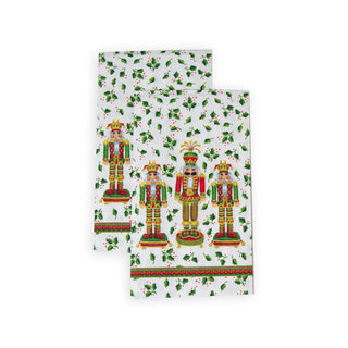 Nutcracker Christmas Guest Towels