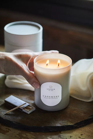 Cashmere Large Candle