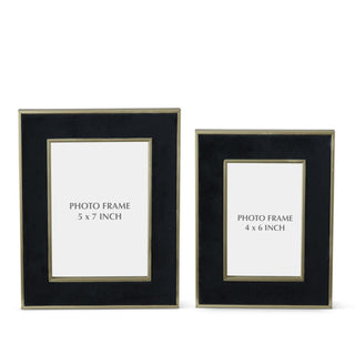 Black Velvet Photo Frame
