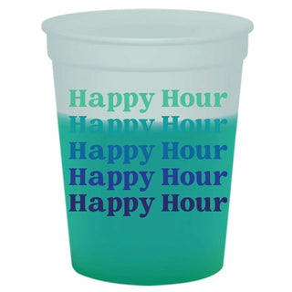 Happy Hour Color Changing Mood Stadium Cups