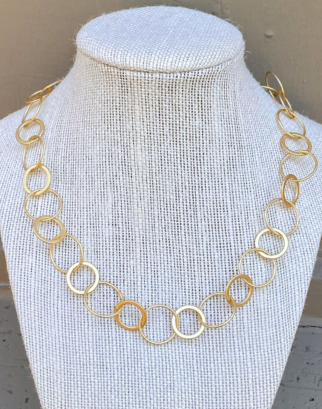 Violet Circles Necklace