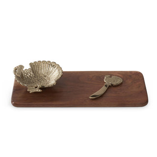 Cheese Tray with Turkey Dish