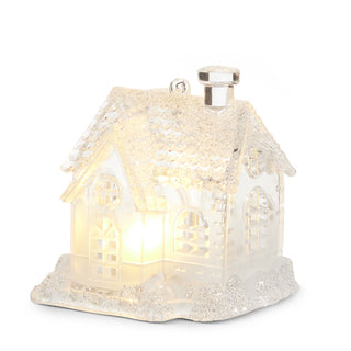 Iced Lighted Ornaments