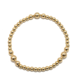 The Nantucket Collection 4*6 14k Gold- Filled Beaded Bracelet