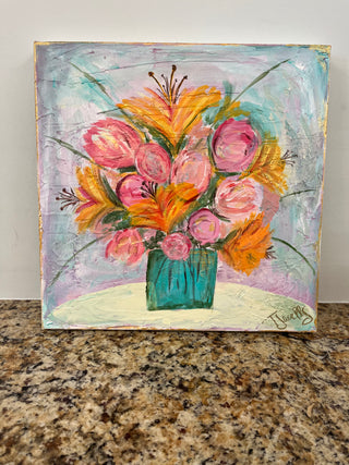 "Bright Floral" Painting