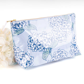 Clear Coated Travel Cosmetic Bag