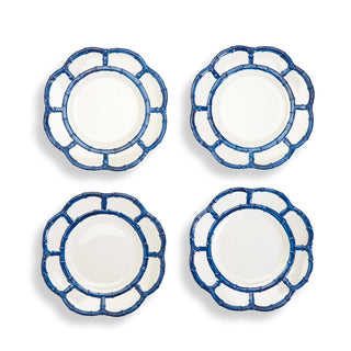Blue Bamboo Touch Dessert Plate