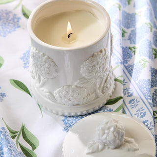 Hydrangea Filled Scented Candle