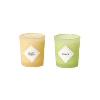 Lemon Verbana Quince Scented Candles in Gift Box