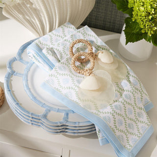 French Blue Dinner Plate