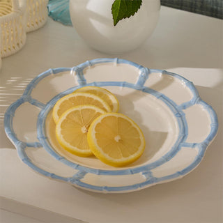 French Blue Salad Plate