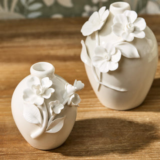 Mini Sculpted Flower Vases