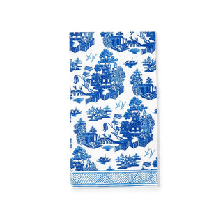 Blue Willow Paper Dinner Napkins
