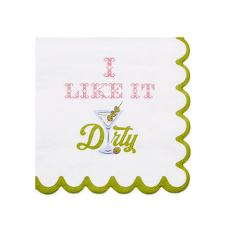 Martini and Olive Paper Cocktail Napkins