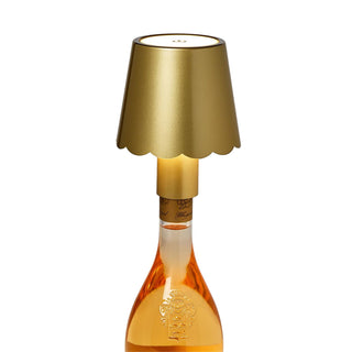 LED Touchable Scalloped Bottle Lampshade